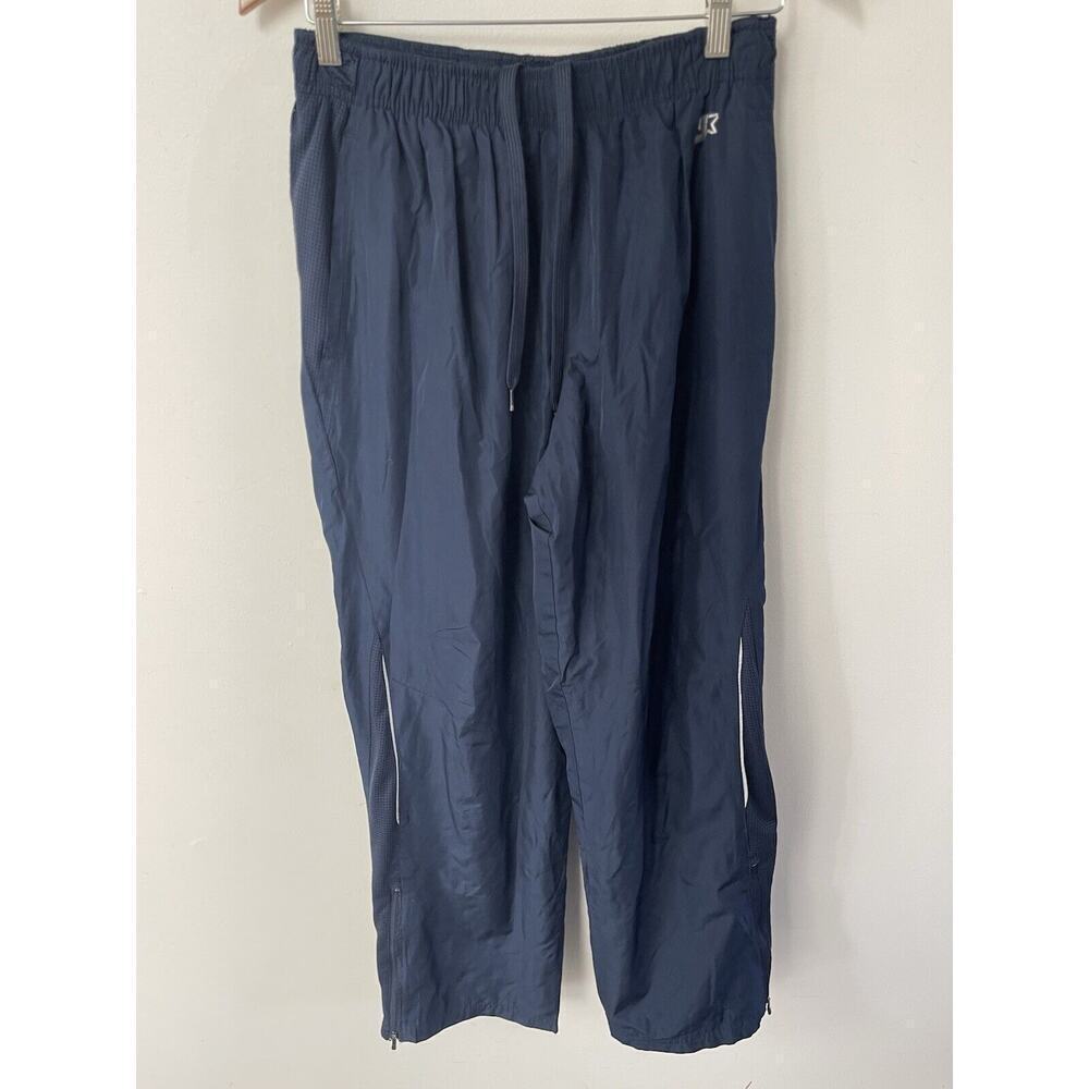 Starter Track Womens Pants Blue Size Small Parachute Retro Streetwear Active
